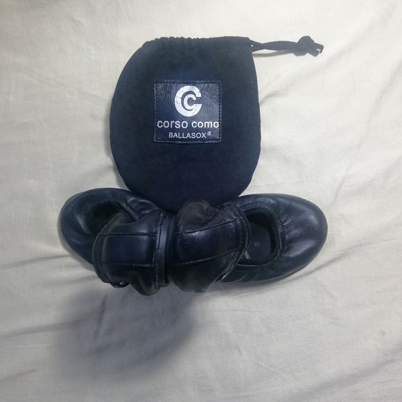 Ballasox black foldable ballet flats size 7? 📦11. - Picture 3 of 9